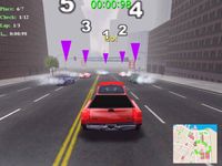une photo d'Ã©cran de Midtown Madness 2 sur PC